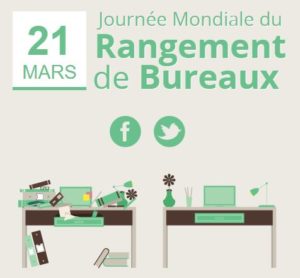 21 mars, Journée mondiale du rangement de bureau: on s’y met?