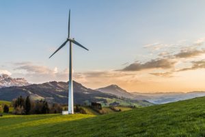 eolienne dans la nature