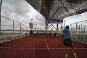 terrain de padel orange